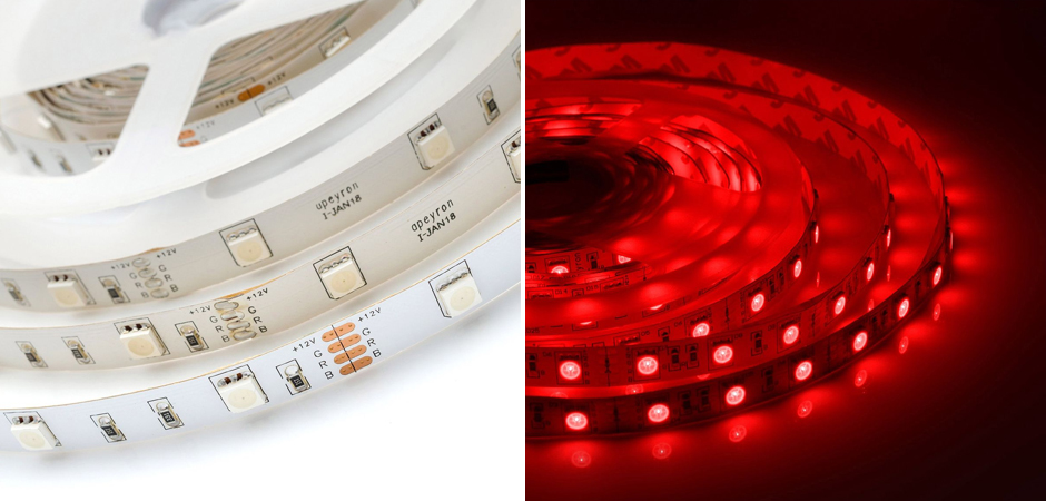 Светодиодная лента 5м 14,4W/m 60LED/m 5050SMD разноцветная Светодиодная лента 5м 14,4W/m 60LED/m 5050SMD разноцветная - Loft-Concept во Владивостоке