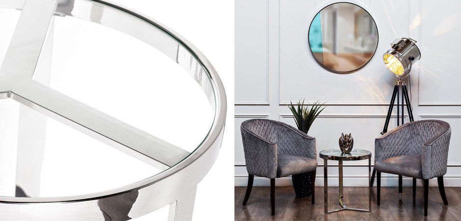 Приставной стол Neoclassic Tee Silver Приставной стол Neoclassic Tee Silver - Loft-Concept во Владивостоке