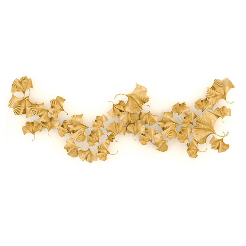 Аксессуар на стену Golden Ginkgo Leaves Золотой Аксессуар на стену Golden Ginkgo Leaves Золотой во Владивостоке | Loft Concept