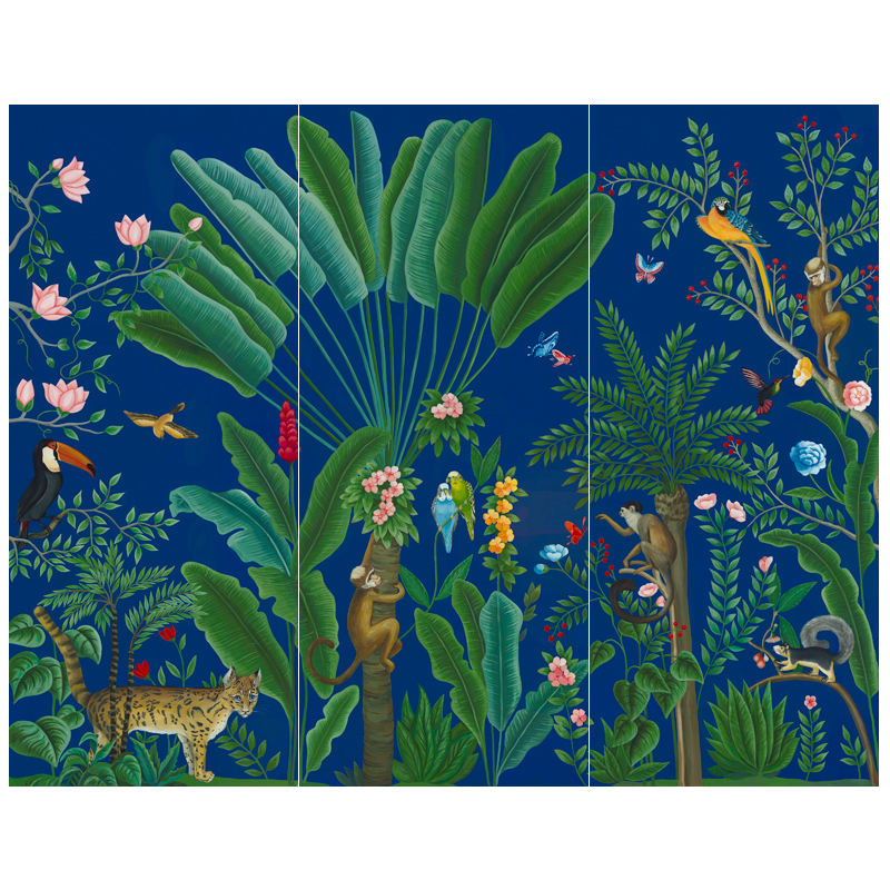 Панно Jungle Animals Мульти Панно Jungle Animals Мульти во Владивостоке | Loft Concept