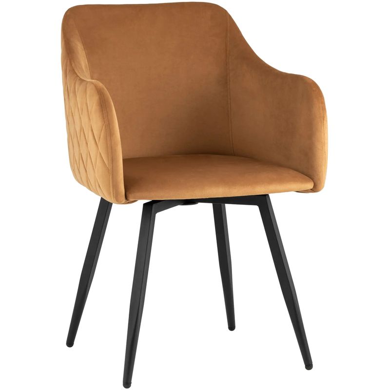 Стул Вращающийся Nika Chair Оранжевый Цвет Оранжевый Черный Стул Вращающийся Nika Chair Оранжевый Цвет Оранжевый Черный во Владивостоке | Loft Concept