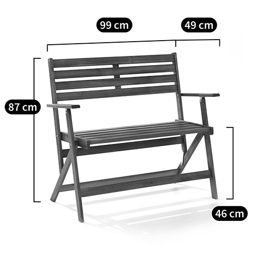 Деревянная садовая скамейка складная Gary Wood Bench Деревянная садовая скамейка складная Gary Wood Bench во Владивостоке