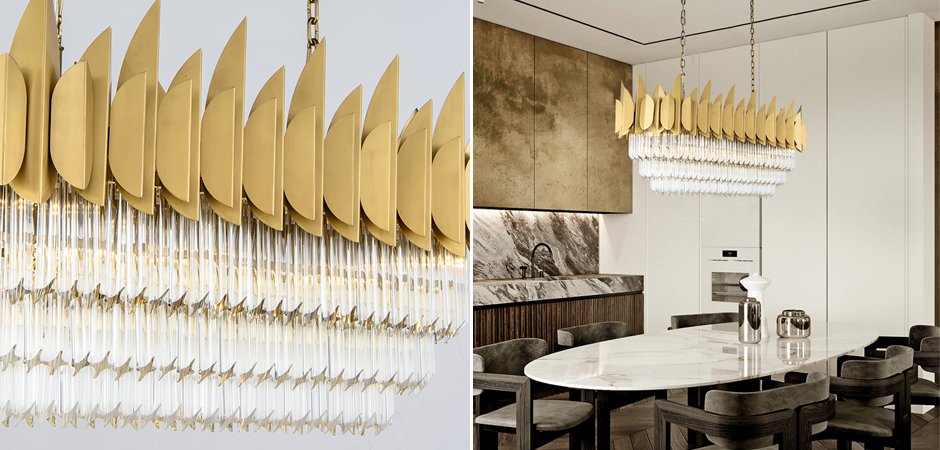 Подвесной светильник KEBO KING CHANDELIER Rectangle Подвесной светильник KEBO KING CHANDELIER Rectangle - Loft-Concept во Владивостоке