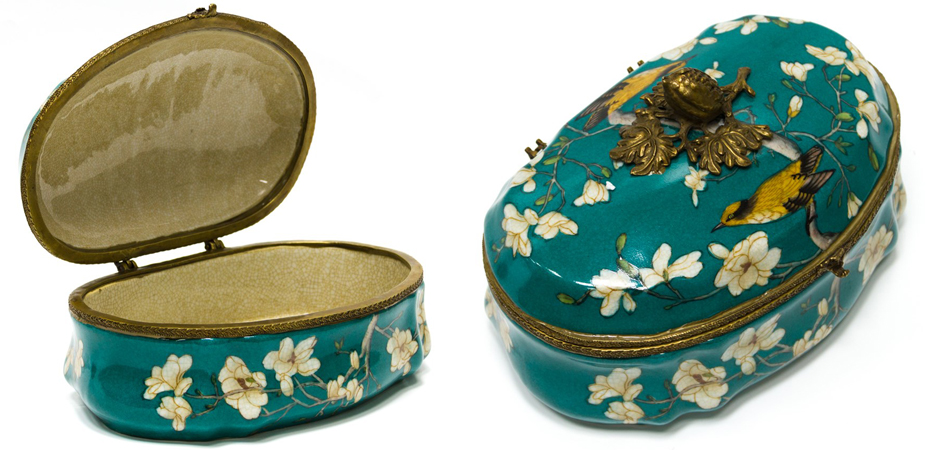 Шкатулка Box White Flowers Шкатулка Box White Flowers - Loft-Concept во Владивостоке