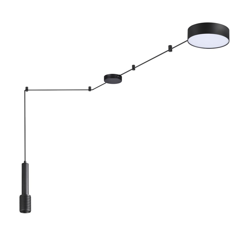 Потолочный светильник Modern Ceiling Light Черный Потолочный светильник Modern Ceiling Light Черный во Владивостоке | Loft Concept
