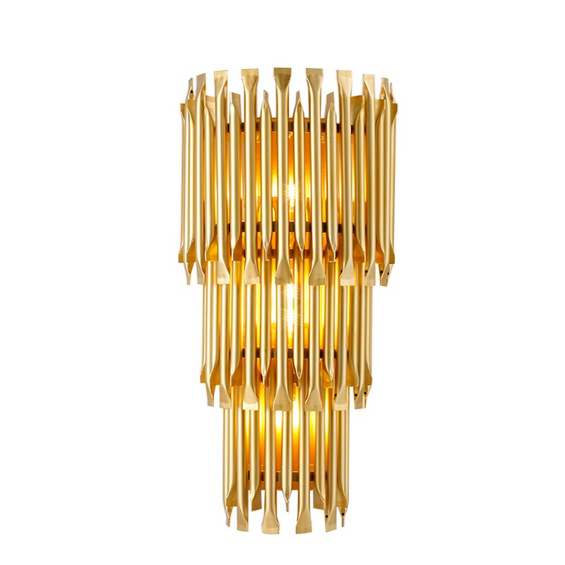 Бра MATHENY III WALL LAMP by DELIGHTFULL Gold Глянцевое золото матовое золото Бра MATHENY III WALL LAMP by DELIGHTFULL Gold Глянцевое золото матовое золото во Владивостоке | Loft Concept