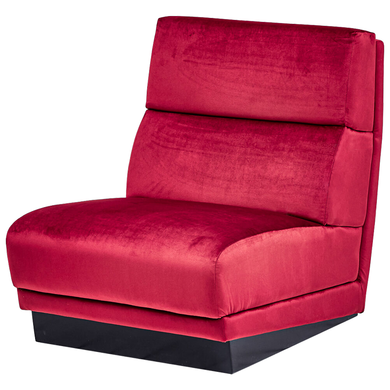 Кресло Berkeley Chair Crimson Малиновый (Crimson) Черный Кресло Berkeley Chair Crimson Малиновый (Crimson) Черный во Владивостоке | Loft Concept