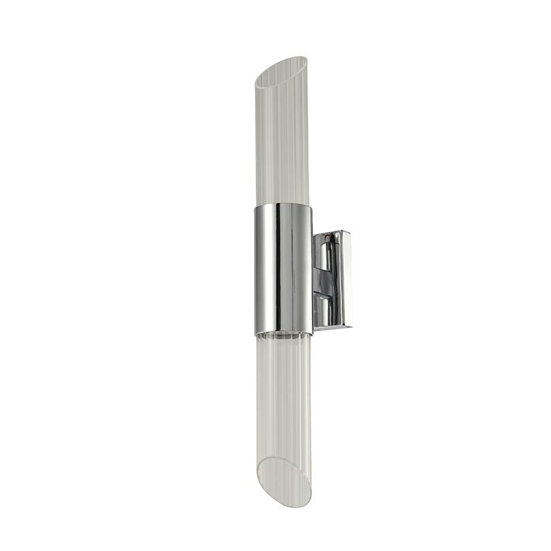 Бра Glass Rod Light chrome Хром Прозрачное Стекло Бра Glass Rod Light chrome Хром Прозрачное Стекло во Владивостоке | Loft Concept