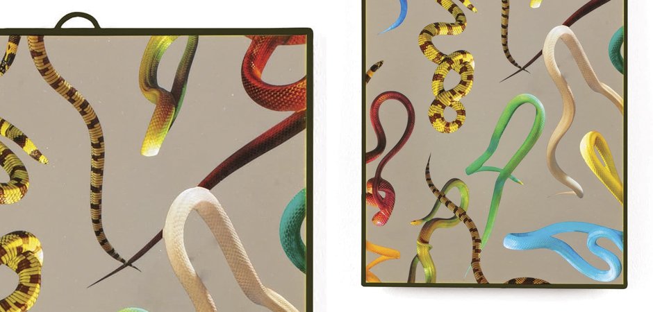 Зеркало Seletti Mirror Medium Snakes Зеркало Seletti Mirror Medium Snakes - Loft-Concept во Владивостоке