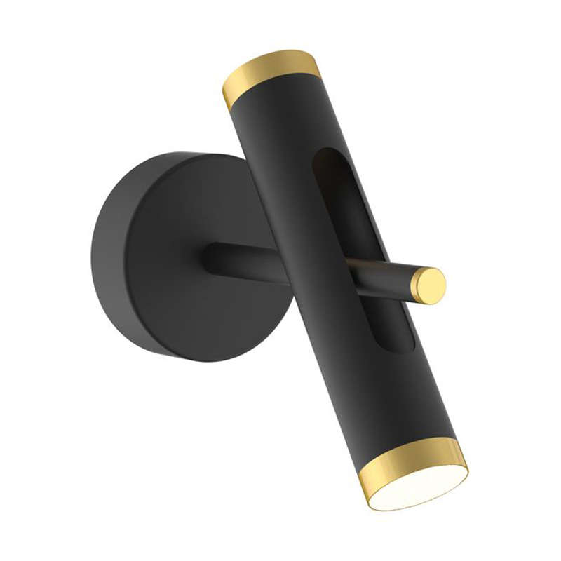 Бра Rainer Sconce black Черный Золотой Бра Rainer Sconce black Черный Золотой во Владивостоке | Loft Concept