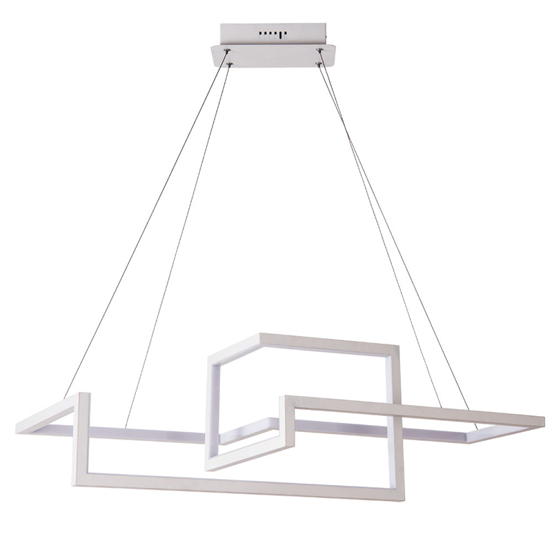 Люстра Esther Geometric White Chandelier II Белый во Владивостоке | Loft Concept 