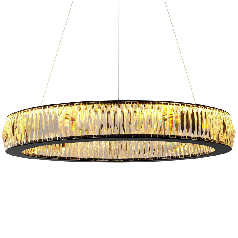 Люстра Eichholtz Chandelier Vancouver L Черный Прозрачный (Transparent) Люстра Eichholtz Chandelier Vancouver L Черный Прозрачный (Transparent) во Владивостоке | Loft Concept