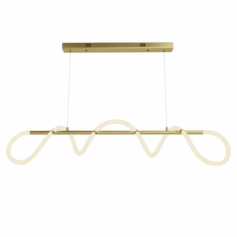 Люстра Luke Lampco Tracer Chandelier Gold Line Белый Золотой Люстра Luke Lampco Tracer Chandelier Gold Line Белый Золотой во Владивостоке | Loft Concept