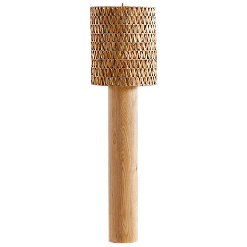 Торшер Wicker Furniture Tenny Floor Lamp Древесина Торшер Wicker Furniture Tenny Floor Lamp Древесина во Владивостоке | Loft Concept