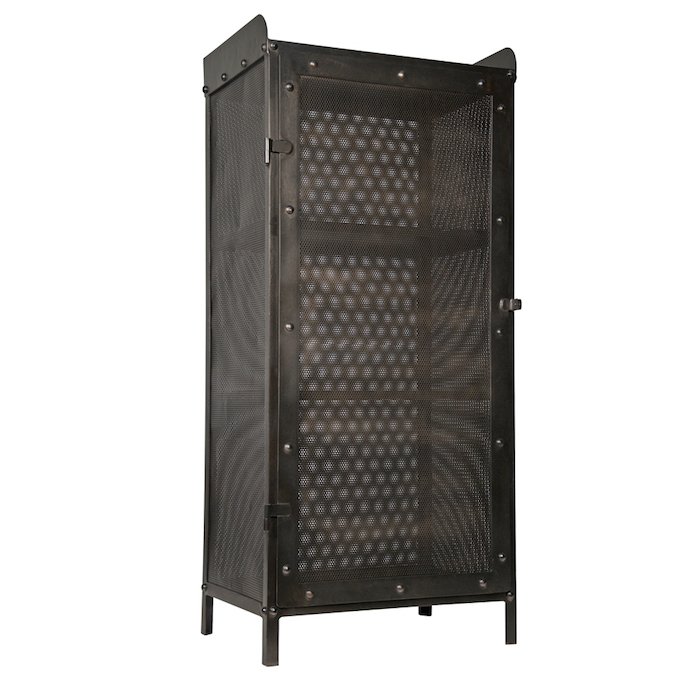 Буфет Industrial Loft Dark Metal Tall Cabinet Черный Буфет Industrial Loft Dark Metal Tall Cabinet Черный во Владивостоке | Loft Concept