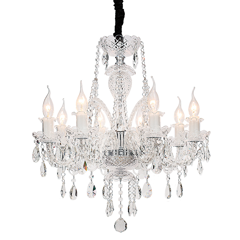 Люстра Markel Chandelier 57 Хром Прозрачный Люстра Markel Chandelier 57 Хром Прозрачный во Владивостоке | Loft Concept