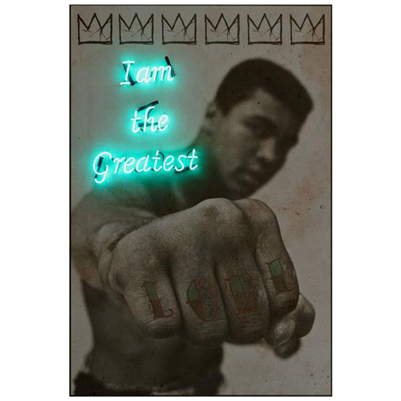 Неоновый постер Muhammad Ali Мульти Неоновый постер Muhammad Ali Мульти во Владивостоке | Loft Concept
