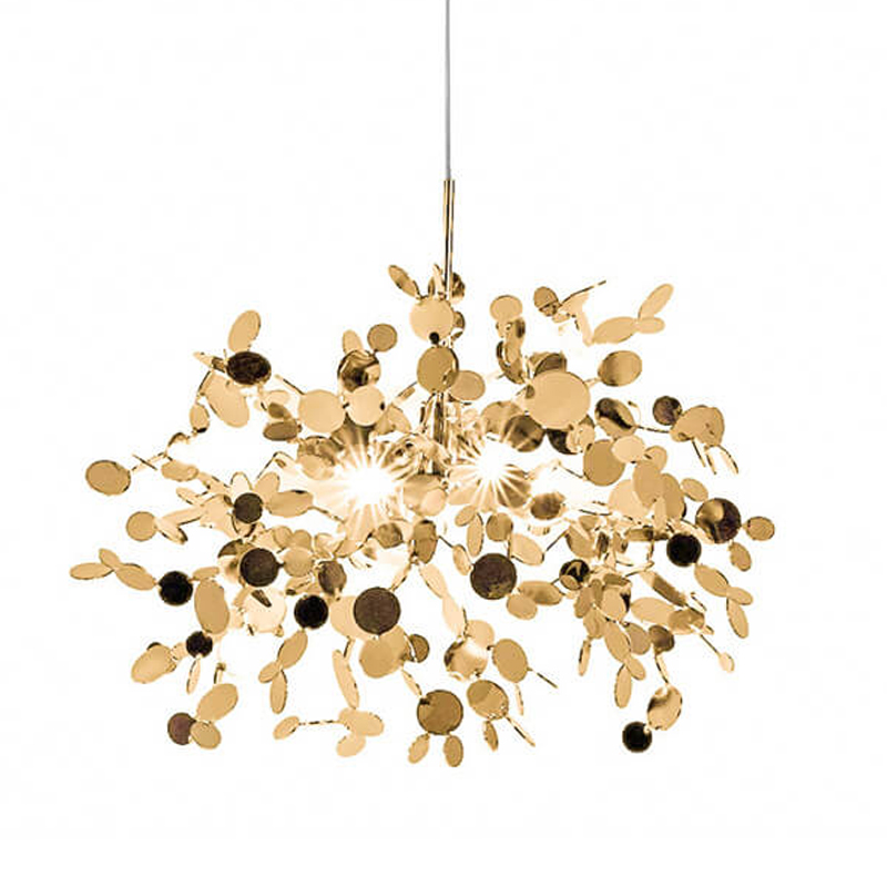 Люстра Terzani Argent Suspension Gold Pendant Lamp 40 Золотой Люстра Terzani Argent Suspension Gold Pendant Lamp 40 Золотой во Владивостоке | Loft Concept