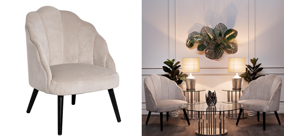 Кресло FolioFlower Armchair beige Кресло FolioFlower Armchair beige - Loft-Concept во Владивостоке