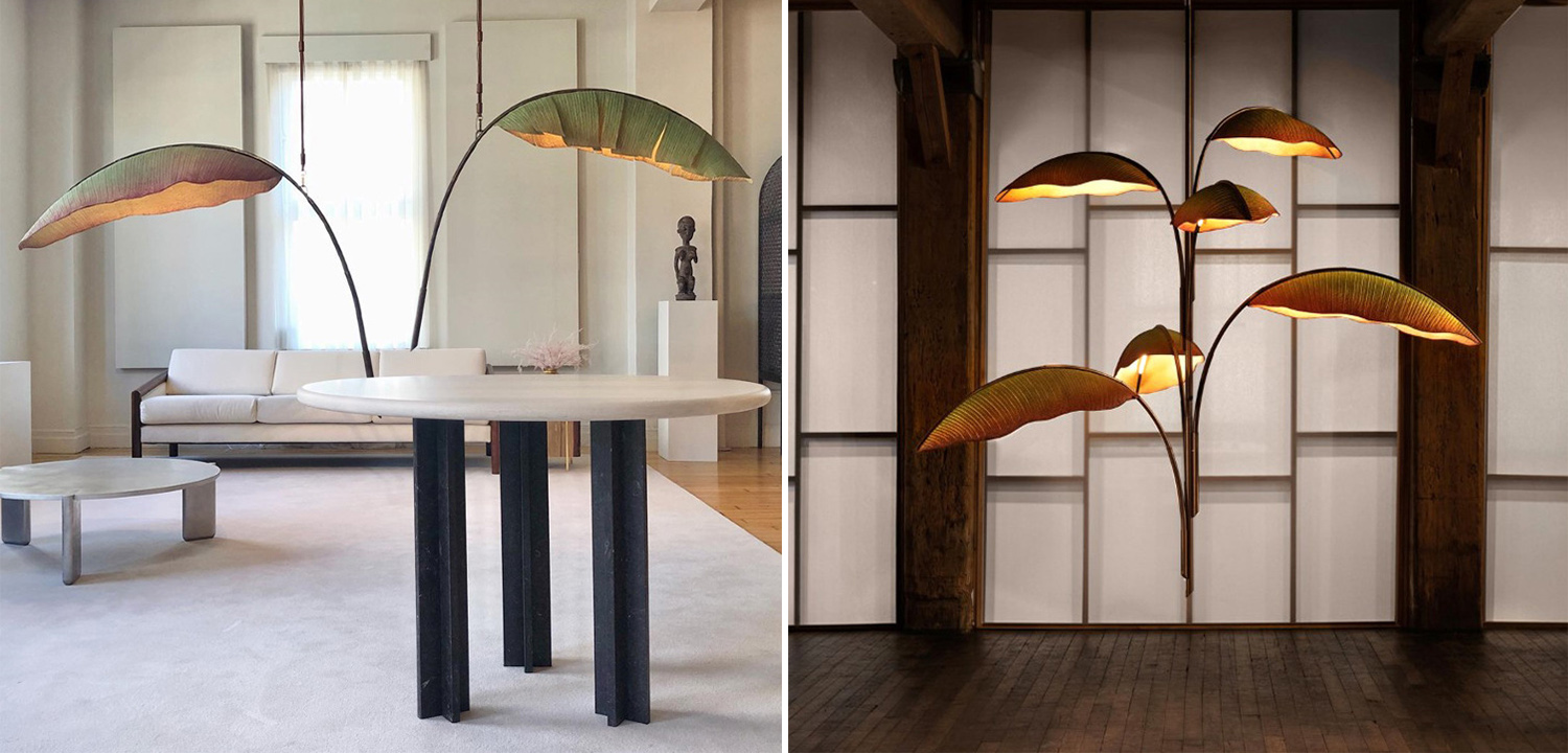 Подвесной Светильник Лист Пальмы Nana Lure by PELLE - фото