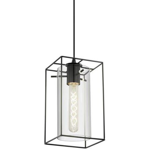 Подвесной светильник Loft Industrial Ortogonal Pendant Clear Glass Черный Прозрачное Стекло Подвесной светильник Loft Industrial Ortogonal Pendant Clear Glass Черный Прозрачное Стекло во Владивостоке | Loft Concept