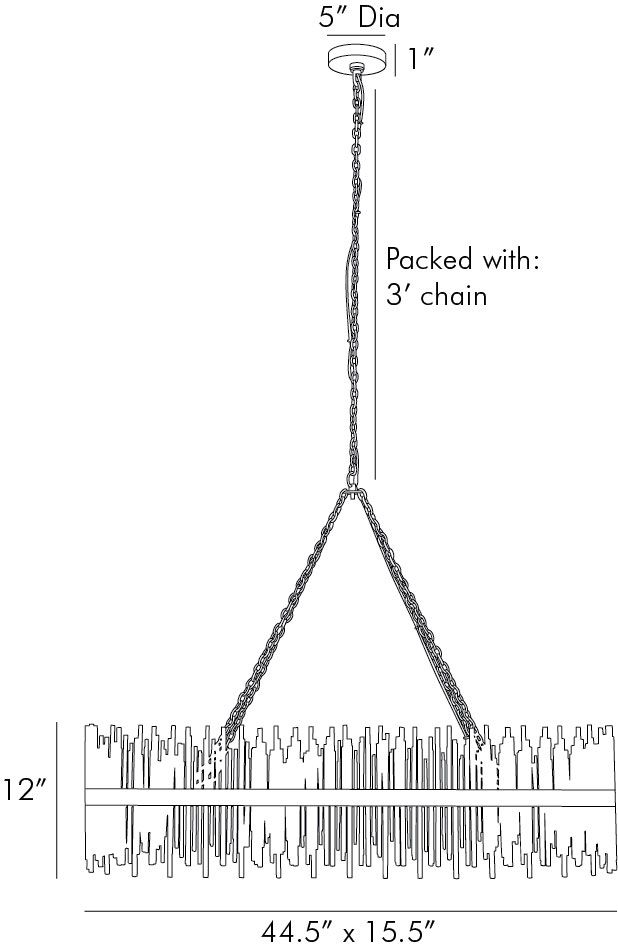 Люстра Arteriors PRESCOTT OVAL CHANDELIER Люстра Arteriors PRESCOTT OVAL CHANDELIER во Владивостоке