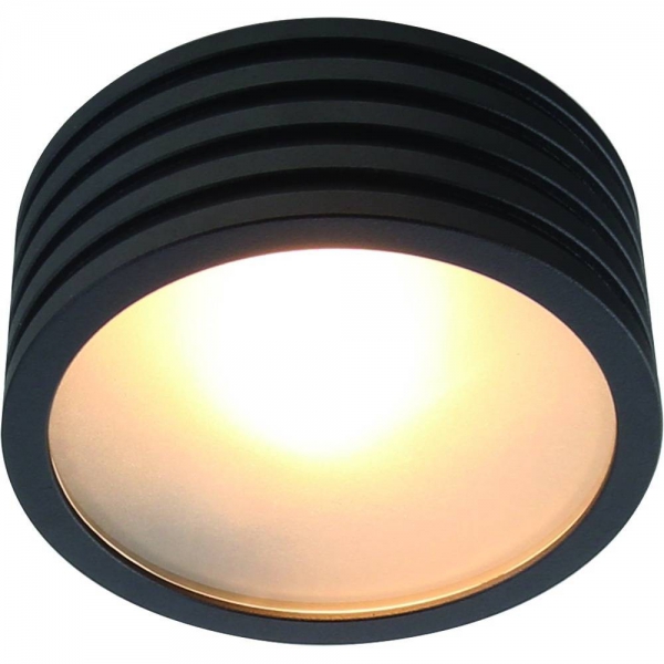 Спот Spot Alumo Round Black Черный Спот Spot Alumo Round Black Черный во Владивостоке | Loft Concept