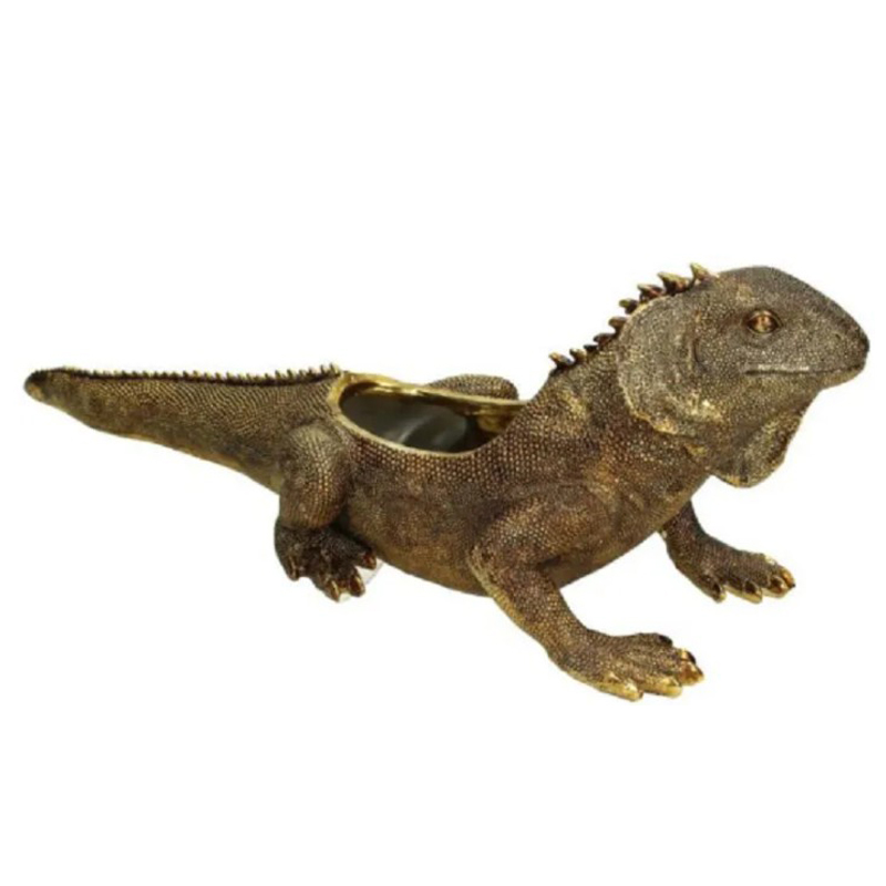 Кашпо Игуана Lizard Vase Бронза Кашпо Игуана Lizard Vase Бронза во Владивостоке | Loft Concept