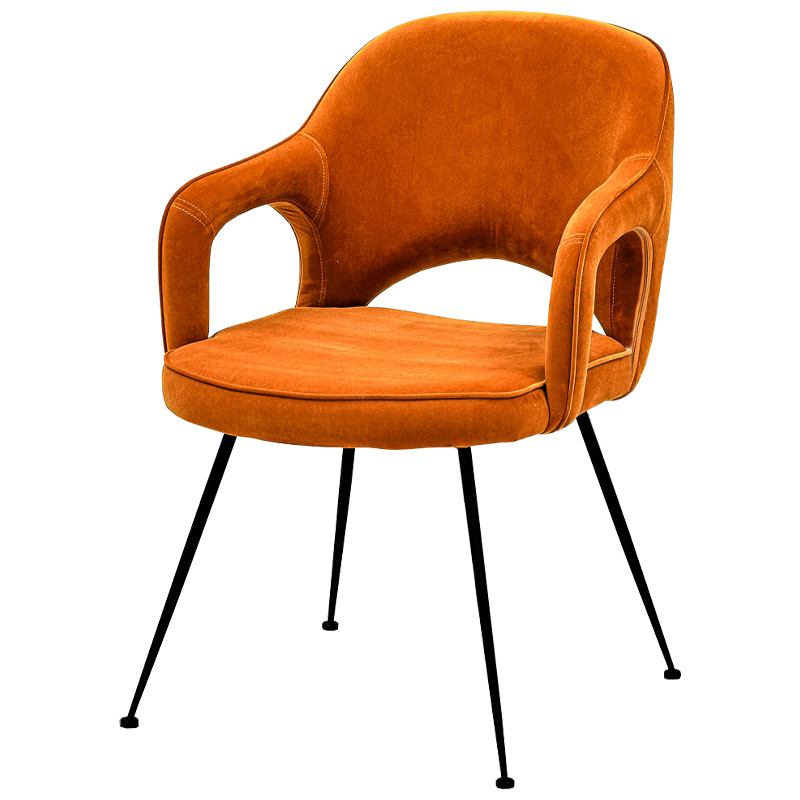Стул Taube Stool Orange Оранжевый Черный Стул Taube Stool Orange Оранжевый Черный во Владивостоке | Loft Concept