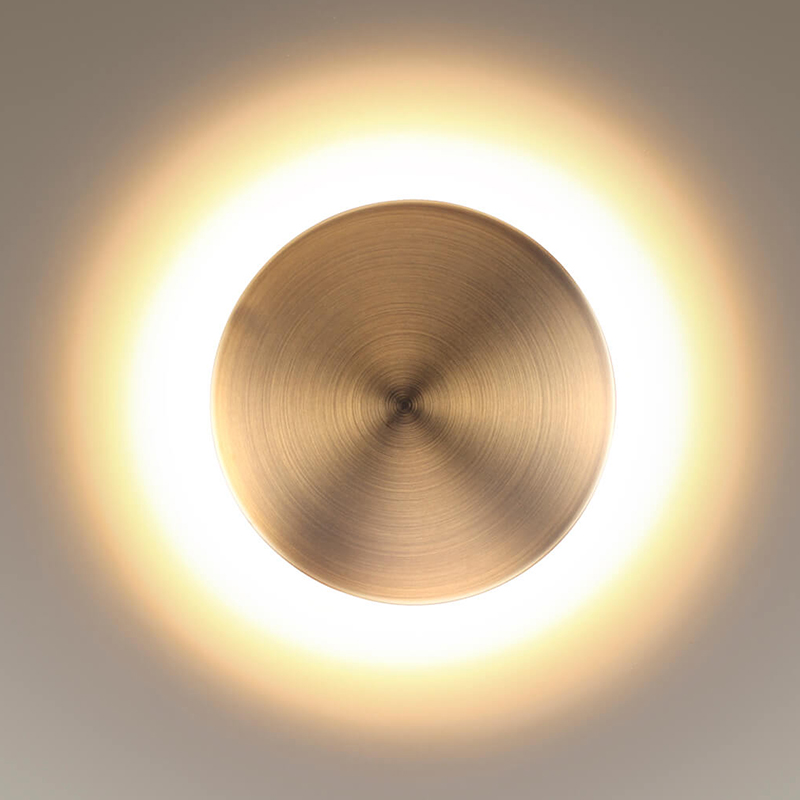 Бра Disco Piatto Bronze Sconce Бронза Бра Disco Piatto Bronze Sconce Бронза во Владивостоке | Loft Concept