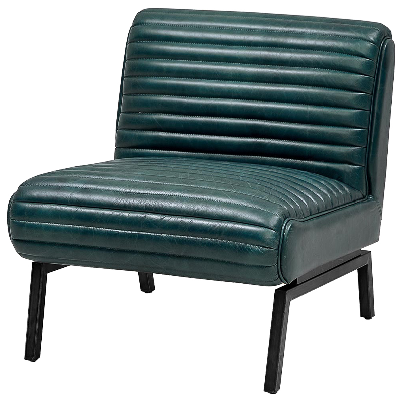 Кресло Gather Emerald Leather Chair Изумрудный Кресло Gather Emerald Leather Chair Изумрудный во Владивостоке | Loft Concept