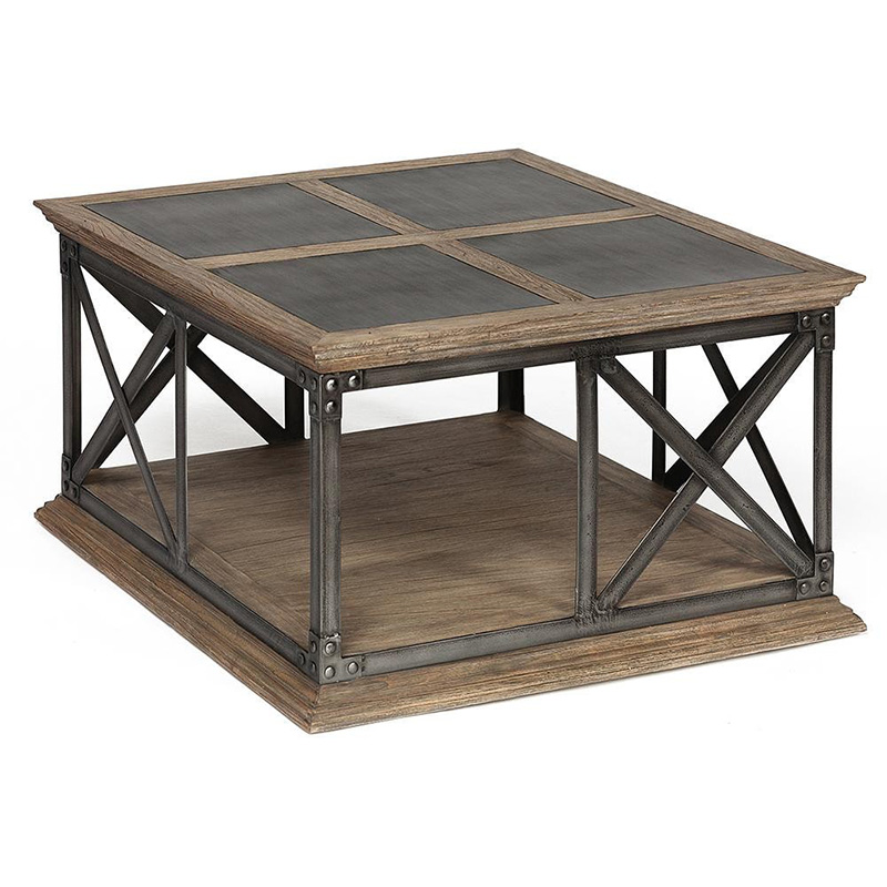 Журнальный стол Provence Jacob Table Темный дуб Журнальный стол Provence Jacob Table Темный дуб во Владивостоке | Loft Concept