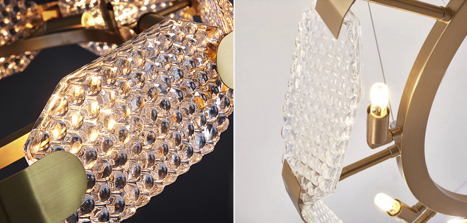 Люстра Ring shaped crystal chandelier Люстра Ring shaped crystal chandelier - Loft-Concept во Владивостоке