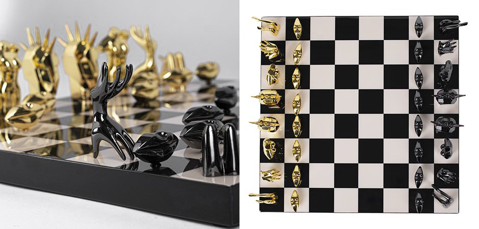 Шахматы Kelly Wearstler Dichotomy Chess Set Шахматы Kelly Wearstler Dichotomy Chess Set - Loft-Concept во Владивостоке