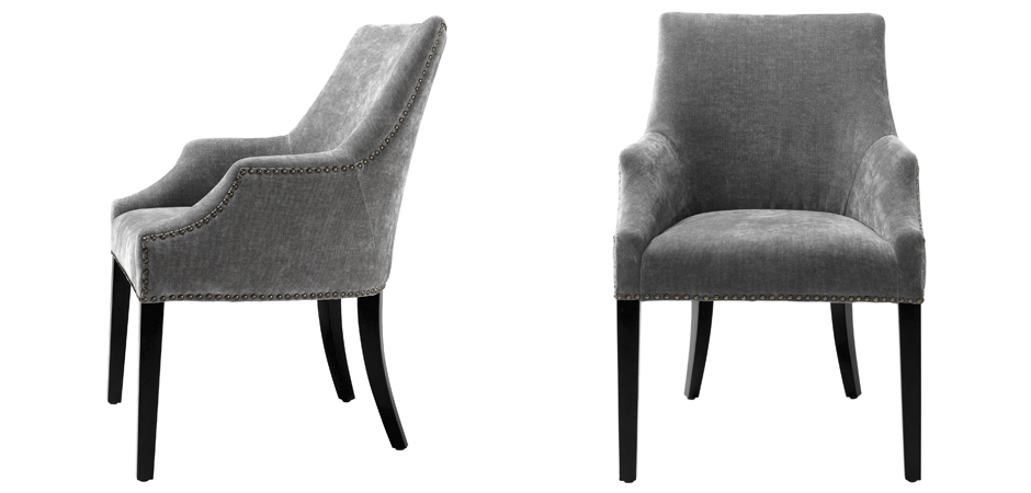 Стул Eichholtz Dining Chair Legacy grey Стул Eichholtz Dining Chair Legacy grey - Loft-Concept во Владивостоке