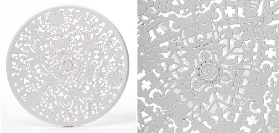 Обеденный стол Seletti Industry Collection ALUMINIUM TABLE – WHITE Обеденный стол Seletti Industry Collection ALUMINIUM TABLE – WHITE - Loft-Concept во Владивостоке