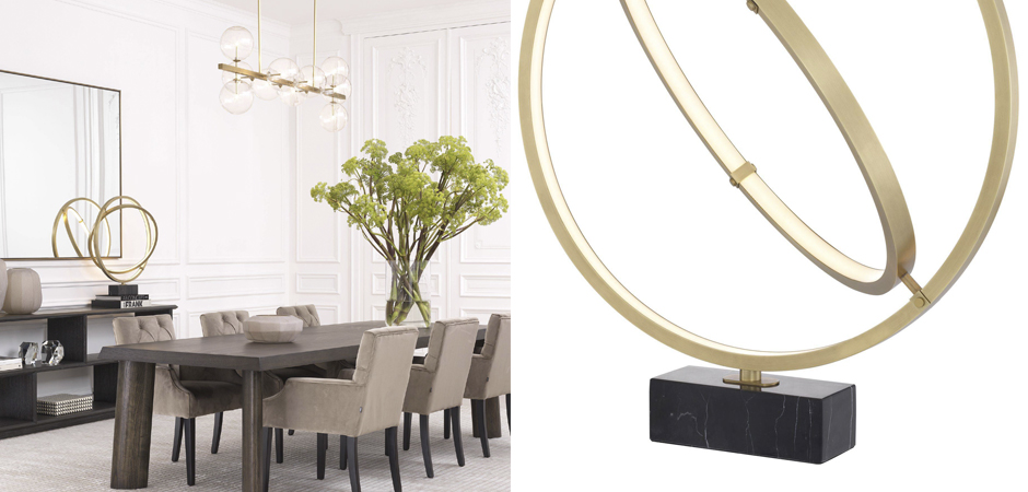 Настольная лампа Eichholtz Table Lamp Cassini Настольная лампа Eichholtz Table Lamp Cassini - Loft-Concept во Владивостоке