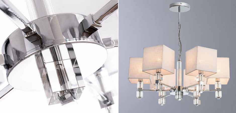 Люстра Tradonico Chandelier Chromium Люстра Tradonico Chandelier Chromium - Loft-Concept во Владивостоке