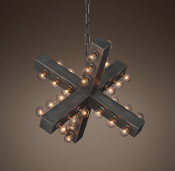 Люстра Nero Chandelier 56 Черный Люстра Nero Chandelier 56 Черный во Владивостоке | Loft Concept