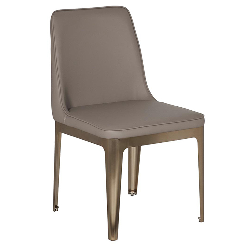 Стул Vohaul Chair light gray Светло-серый Медь Стул Vohaul Chair light gray Светло-серый Медь во Владивостоке | Loft Concept