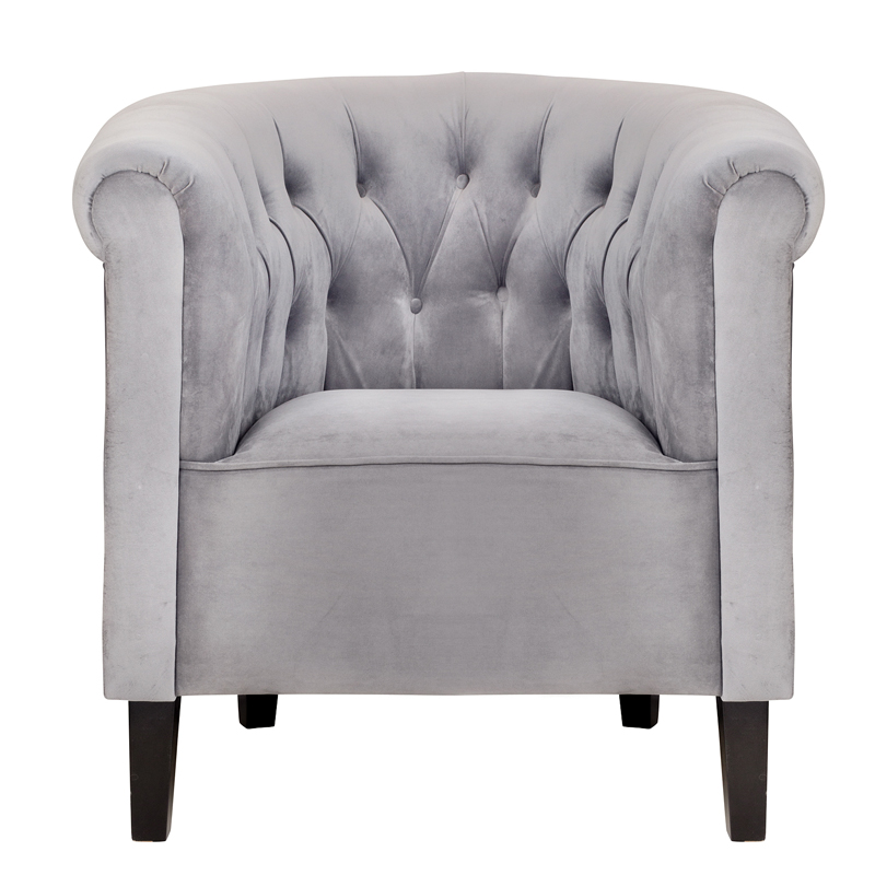 Кресло Cesare Armchair grey Серый (Gray) Кресло Cesare Armchair grey Серый (Gray) во Владивостоке | Loft Concept