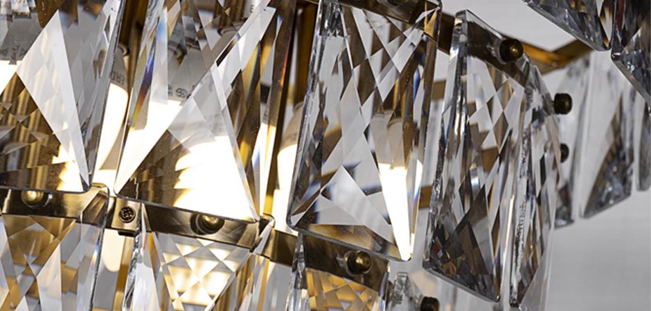 Люстра Tiers Crystal Light Chandelier brass 7 Люстра Tiers Crystal Light Chandelier brass 7 - Loft-Concept во Владивостоке
