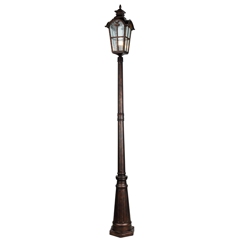 Уличный светильник Curtis Street lamp Темная бронза Прозрачное Стекло Уличный светильник Curtis Street lamp Темная бронза Прозрачное Стекло во Владивостоке | Loft Concept