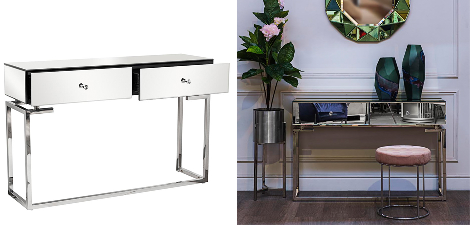 Консоль Transparent Mirror Console Консоль Transparent Mirror Console - Loft-Concept во Владивостоке