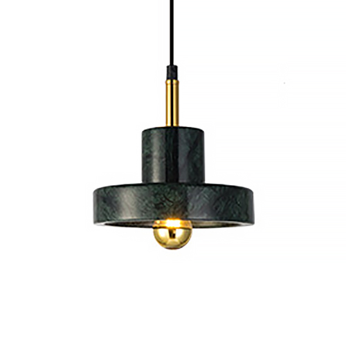Подвесной светильник Tom Dixon Stone Pendant Black Черный Золотой Подвесной светильник Tom Dixon Stone Pendant Black Черный Золотой во Владивостоке | Loft Concept