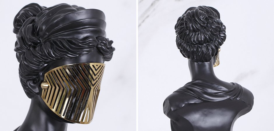 Статуэтка Bust Woman in Mask Статуэтка Bust Woman in Mask - Loft-Concept во Владивостоке