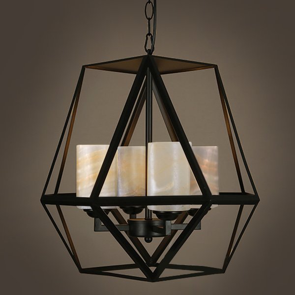 Люстра Gem Hanging Light Fixture marble Люстра Gem Hanging Light Fixture marble во Владивостоке | Loft Concept