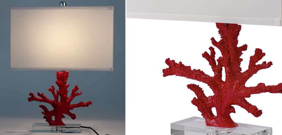 Настольная лампа Red Coral Настольная лампа Red Coral - Loft-Concept во Владивостоке