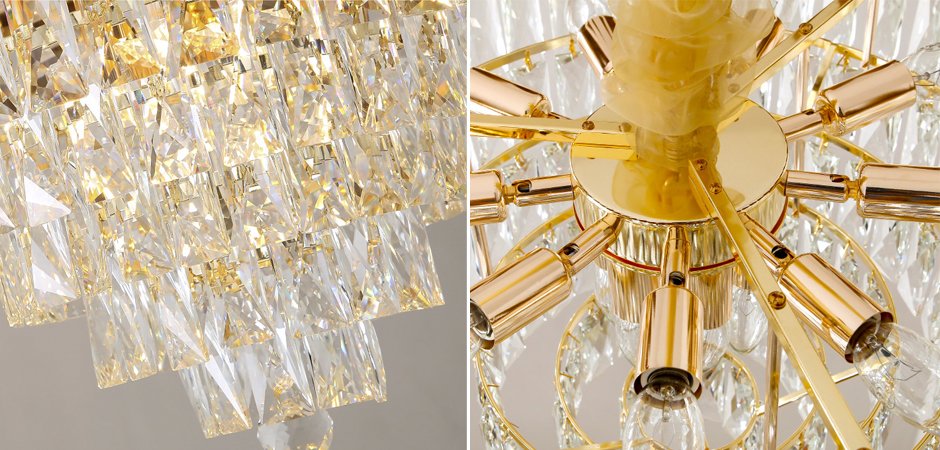 Подвесной светильник KEBO KING CHANDELIER six cascades Подвесной светильник KEBO KING CHANDELIER six cascades - Loft-Concept во Владивостоке