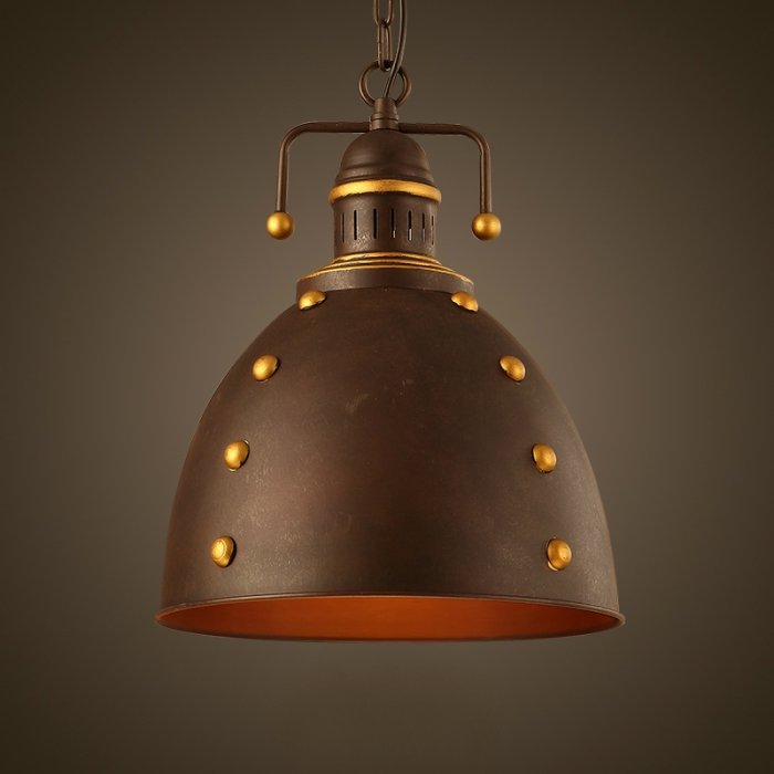 Подвесной светильник Stout Helmet #1 Коричневый Подвесной светильник Stout Helmet #1 Коричневый во Владивостоке | Loft Concept